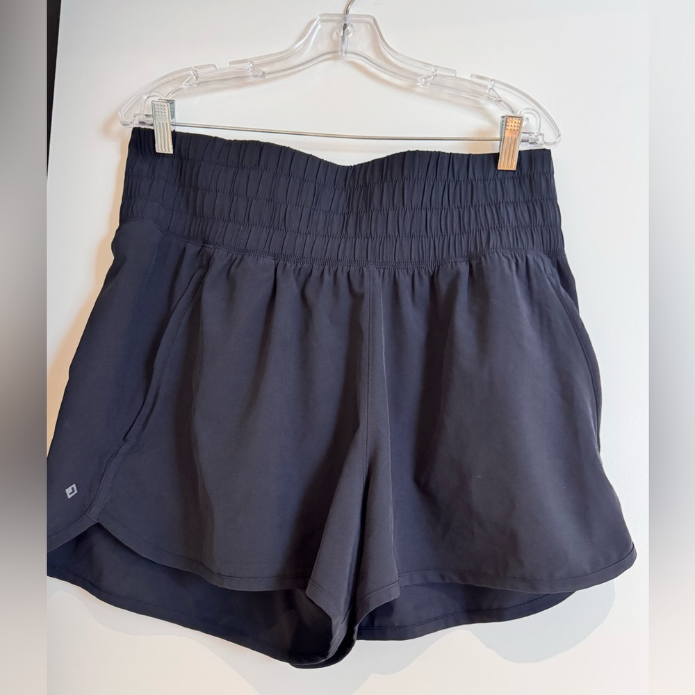 Abercrombie YPB Black Athletic Shorts